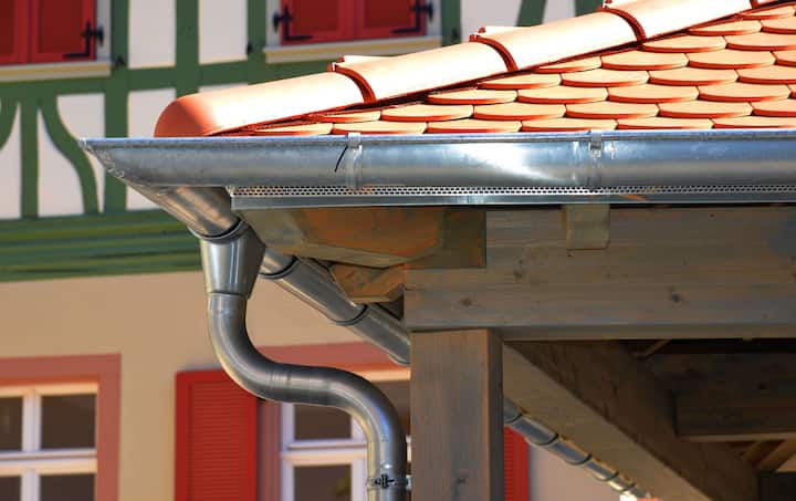 Long lasting steel gutters installation in Fayetteville