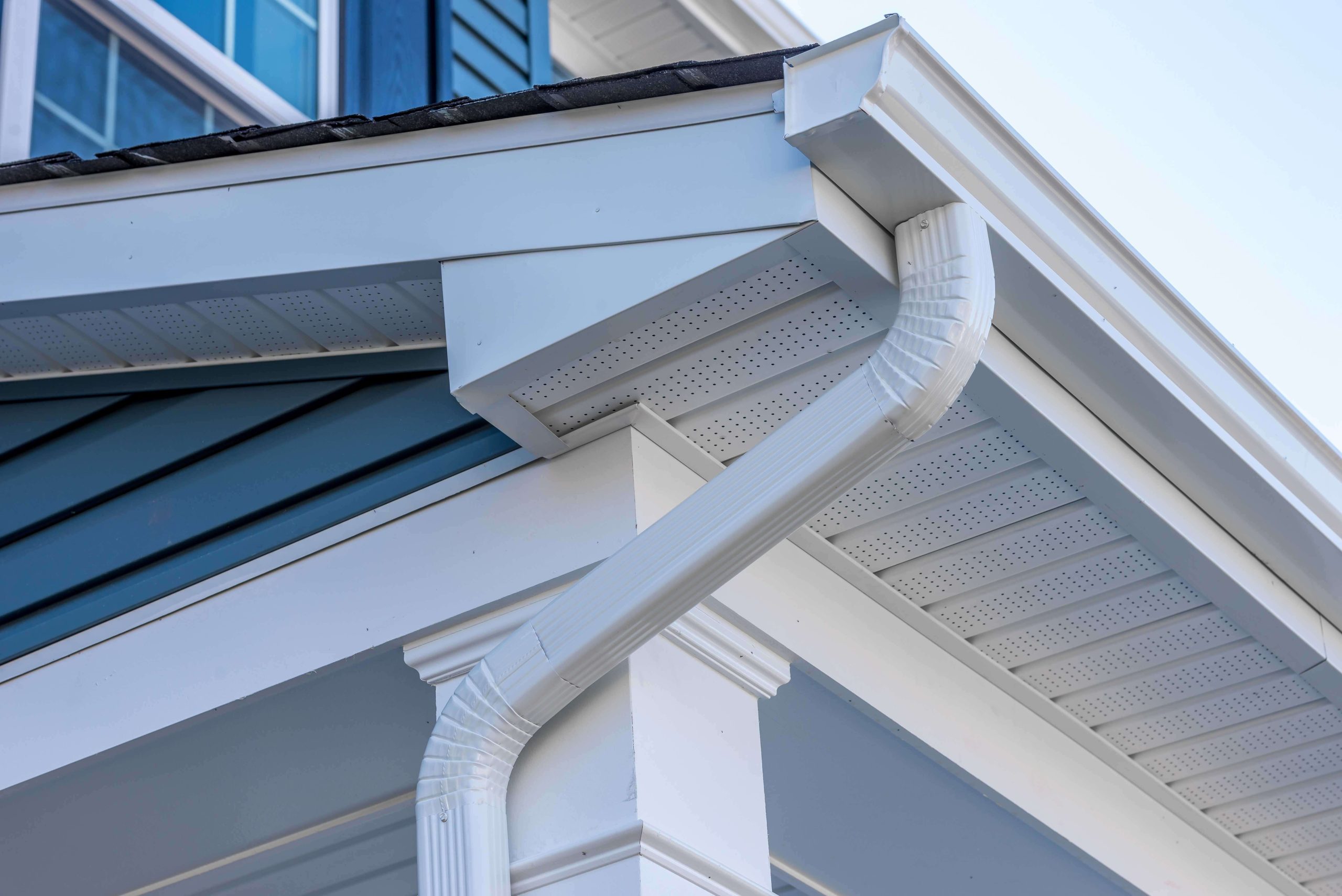 Cheap and durable vinyl gutters installation in Fayetteville